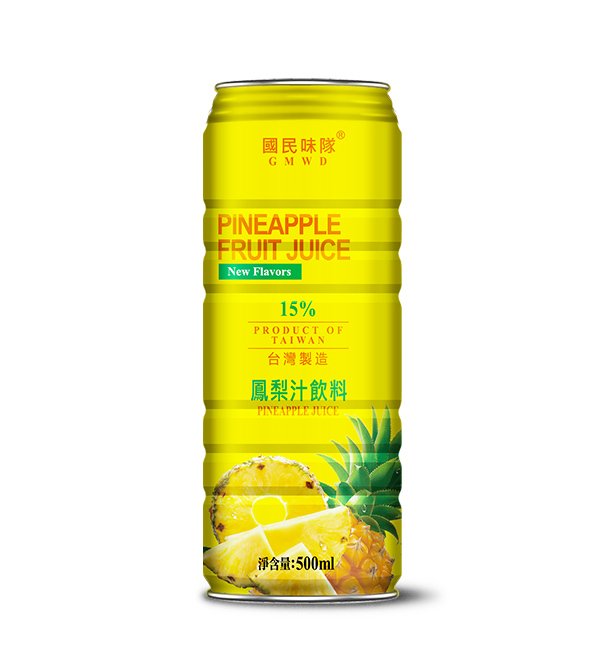 國民味隊鳳梨汁